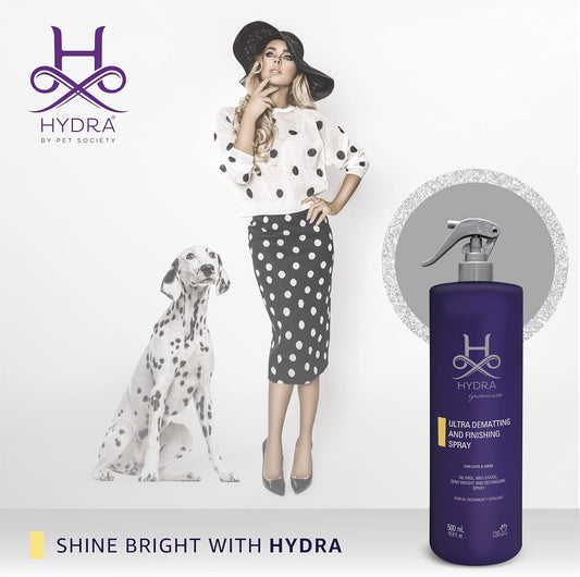 Hydra Professional Ultra Dematting and Finishing Spray for Dogs and Cats, Suitable for Pets with Long Hair