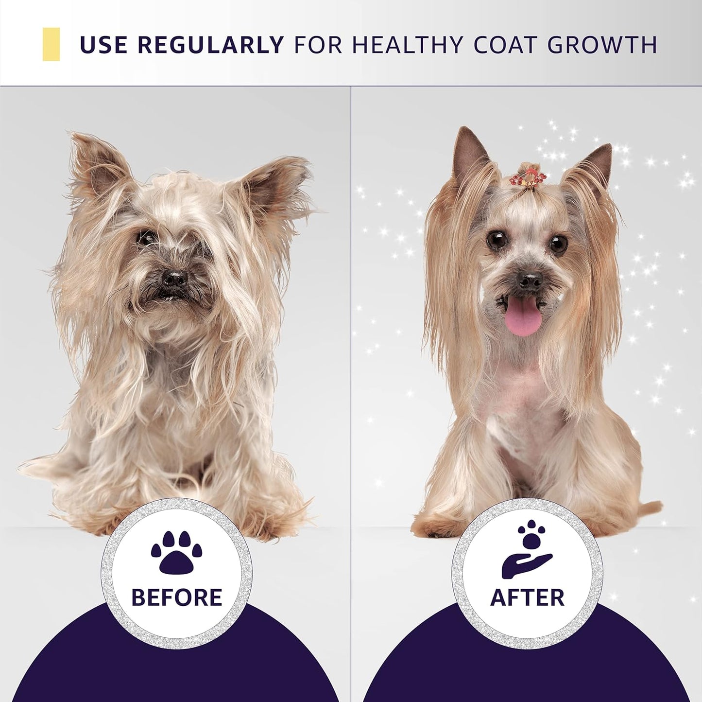 Hydra Professional Ultra Dematting and Finishing Spray for Dogs and Cats, Suitable for Pets with Long Hair