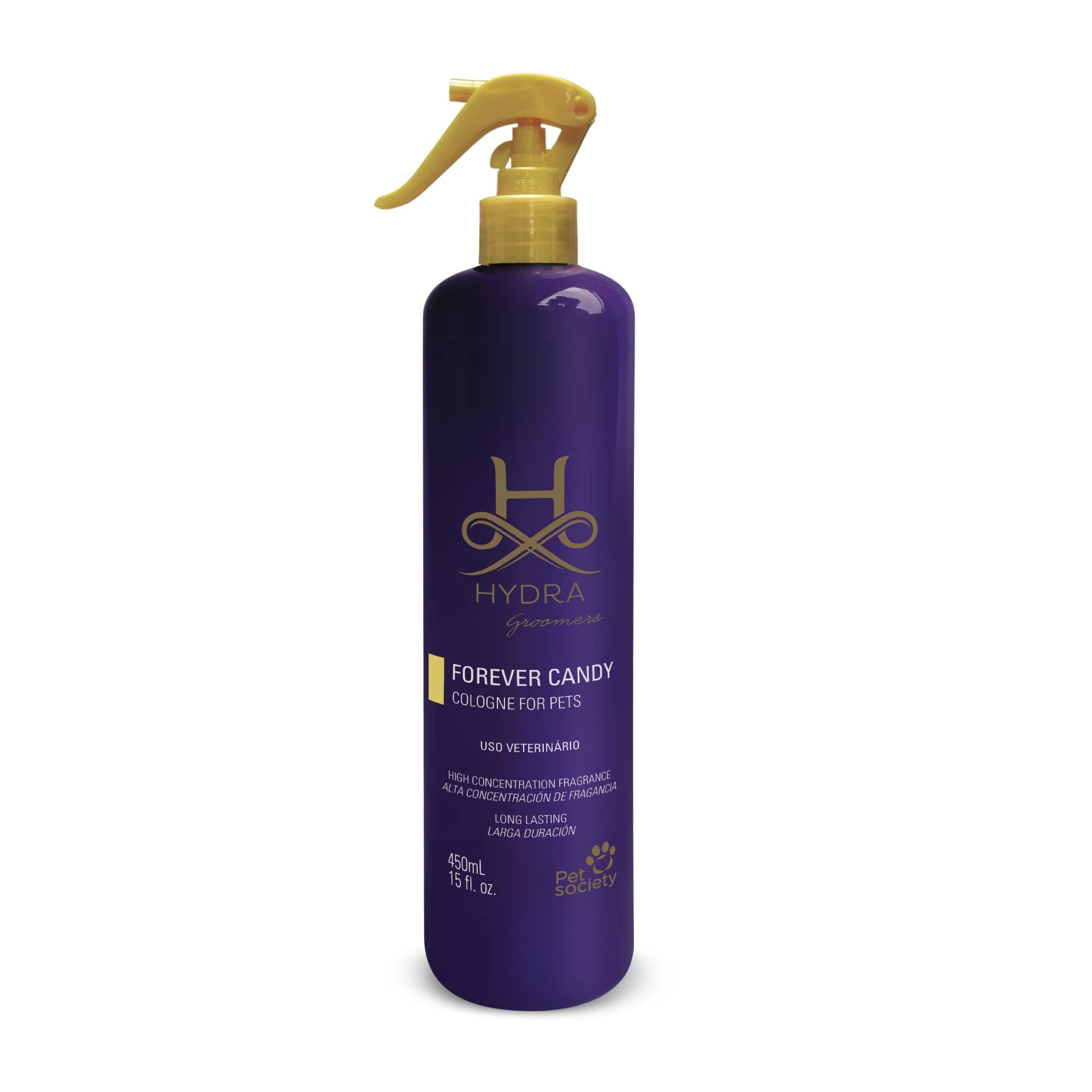 Hydra Forever Candy Pet Cologne, Finishing Cologne for Dogs and Cats, Grooming Spray, 4.4 Ounces