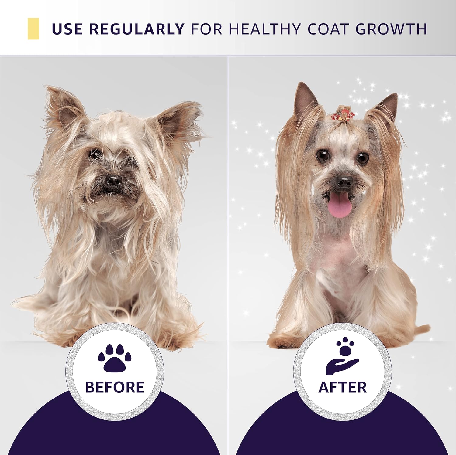 Hydra Professional Ultra Dematting and Finishing Spray for Dogs and Cats, Suitable for Pets with Long Hair
