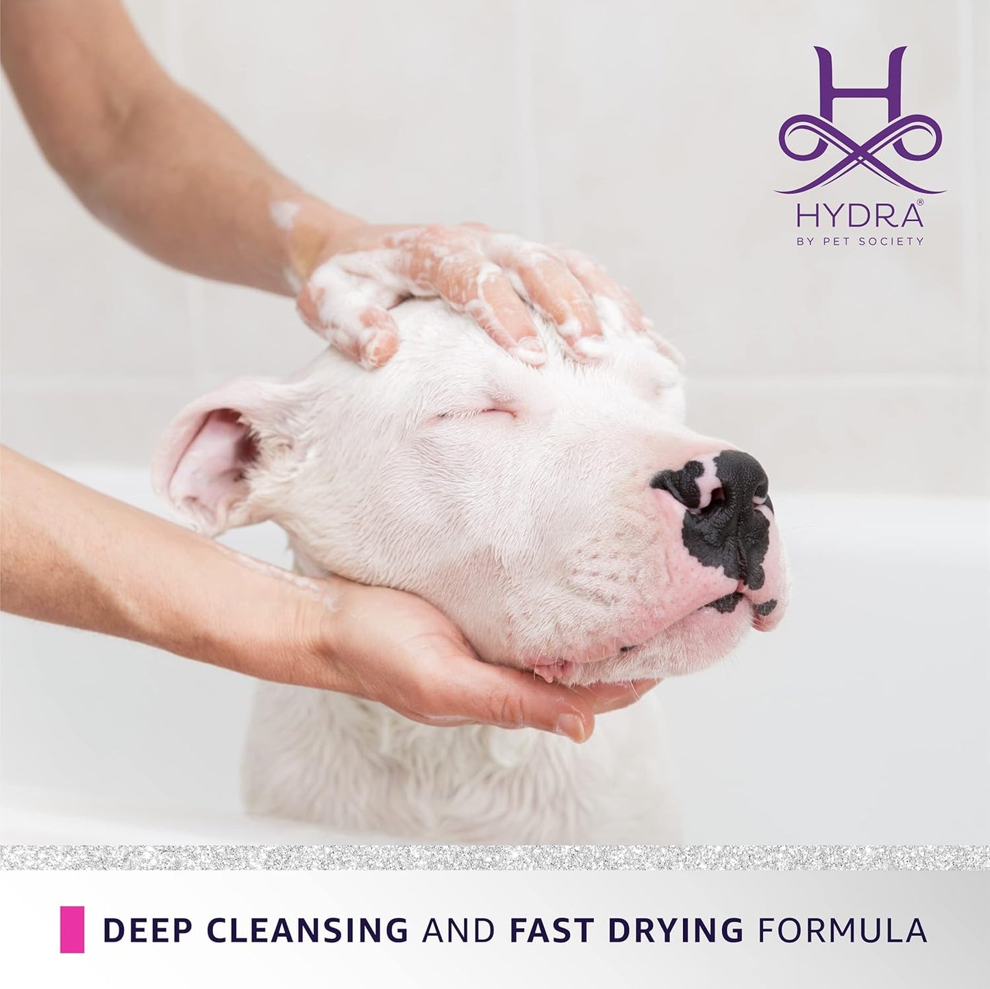 Hydra Professional Odor Neutralizing Shampoo for Dogs and Cats, Pet Shampoo for Removing Odor, Suitable for All Breeds and Hair Types